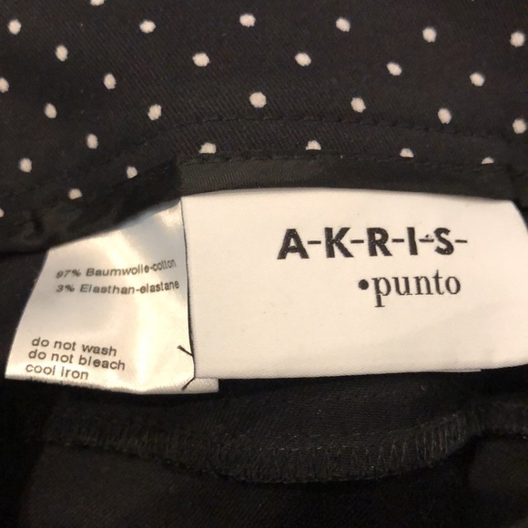 AKRIS punto Micro Polka Dot Pants 6 - Picture 8 of 9